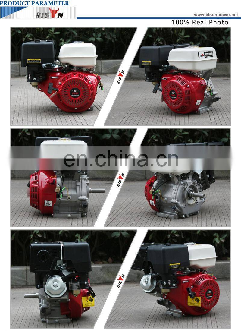 BISON(CHINA) BS188F OEM Factory Big Fuel Tank Gasoline Engine 13HP With Factory Price