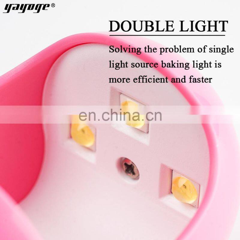 Dropping Shipping Gel Polish Set Two Hands Finger Uv Lamp Nail Dryer