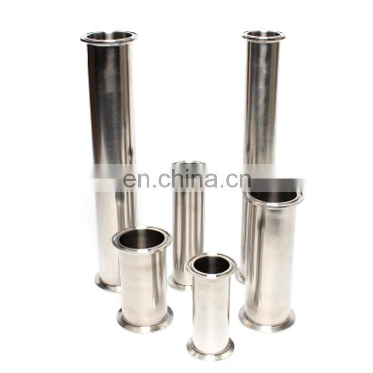 Sanitary Stainless Steel Pipe Clamp with insert with pipe hanger or with FNPT pipe for extraction rack