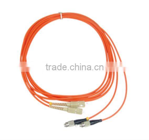 MM FC -SC Duplex Fibre Optic Patch Cord