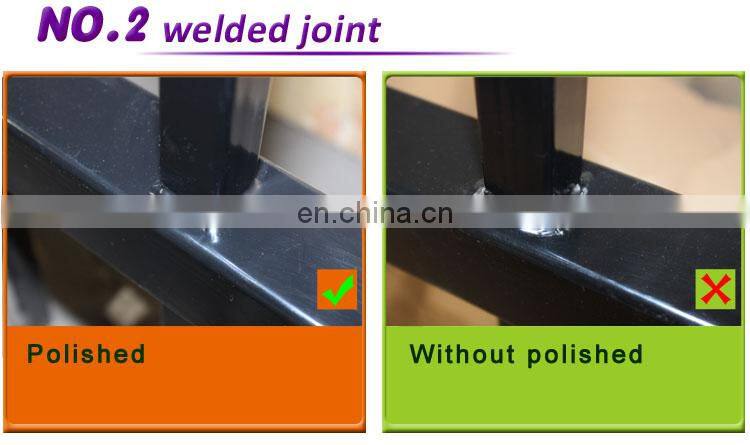 China Anping supplier used cheap galvanized steel wrought iron fence panels aluminium inground pool fence