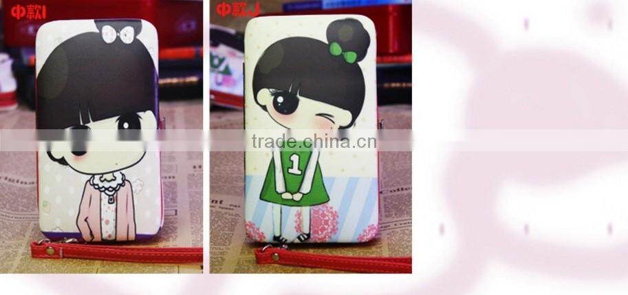 Graffiti PU leather Handbag wallet Purse cartera Carteira para dama Mujer de Ultimos modelos