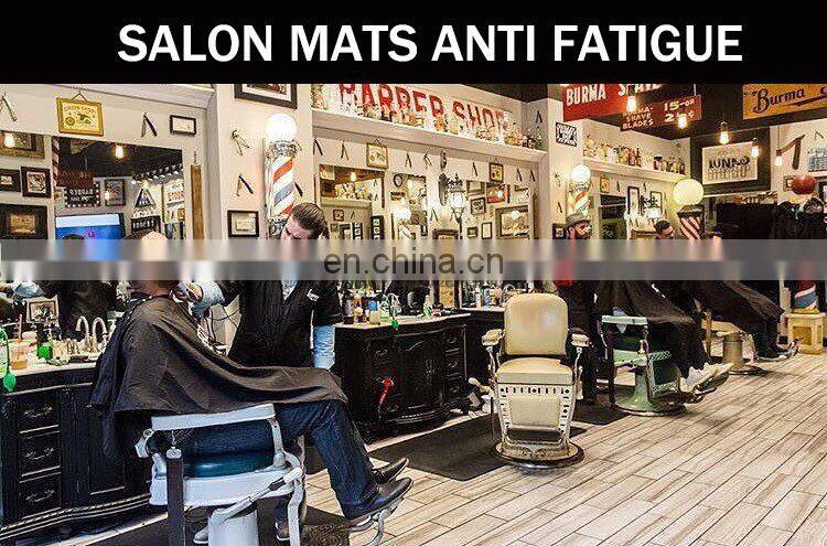 Hairdressing barber and beauty salon mat,barber salon chair anti fatigue floor mat