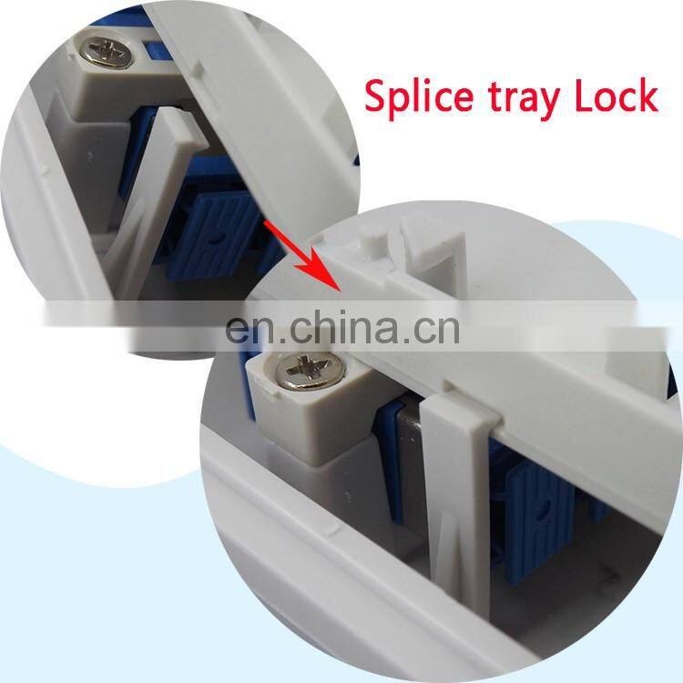6 cores FTTH outdoor waterproof PLC Splitter fiber optic terminal distribution box ftth