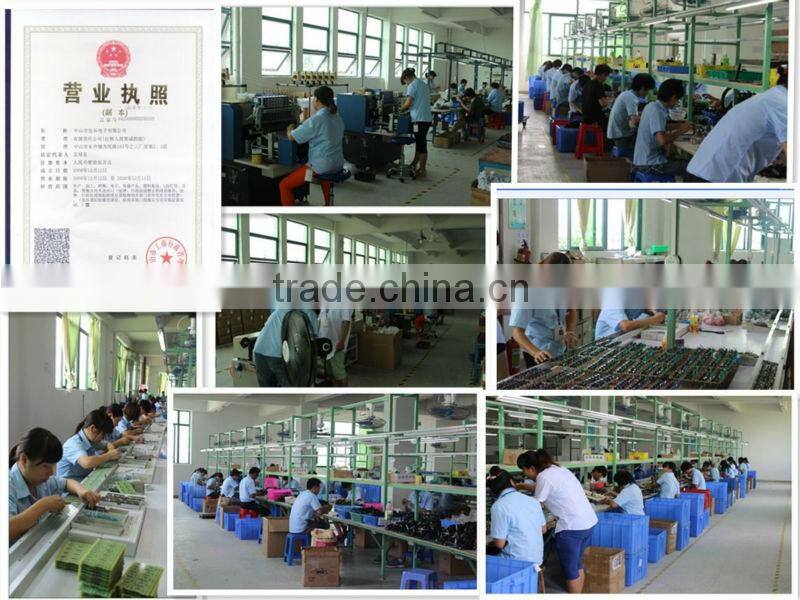 2014 new product USB travel charger with white shell 4 port blue USB connector