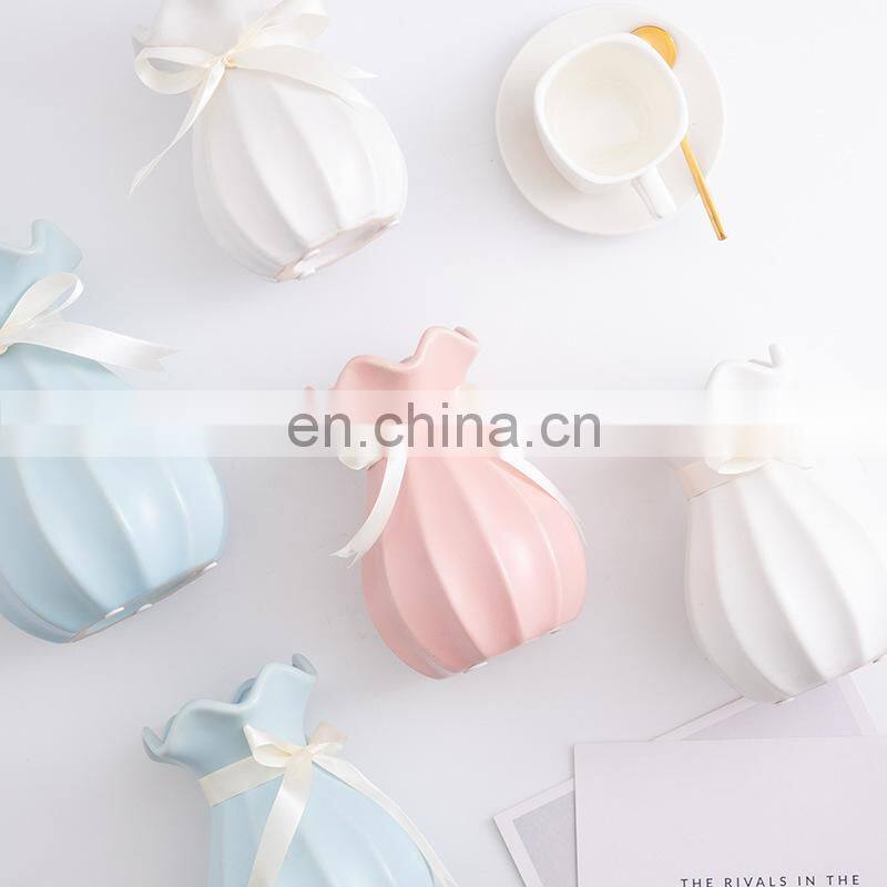 Home Decor Wedding Decorating Ceramic Vases Decoration Centrepiece Clay Midcentury Modern European Porcelain Flower Vase