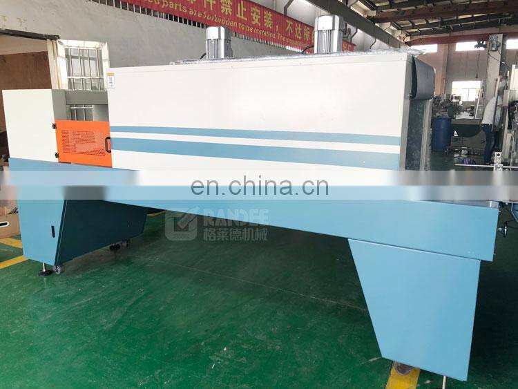 Automatic thermal shrink packaging machine PE film complete shrinking tunnel pallet wrapper wrapping machinery