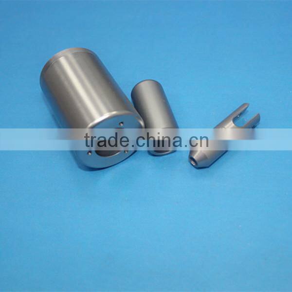 Black anodized oem precise aluminum heatsink parts