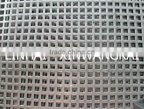 Square hole Aluminum perforated tray