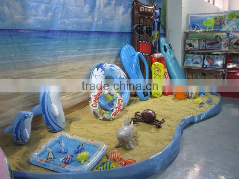 children pvc inflatable baby float boat