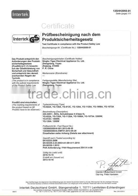 2000W plastic material professional hair dryer wholesale