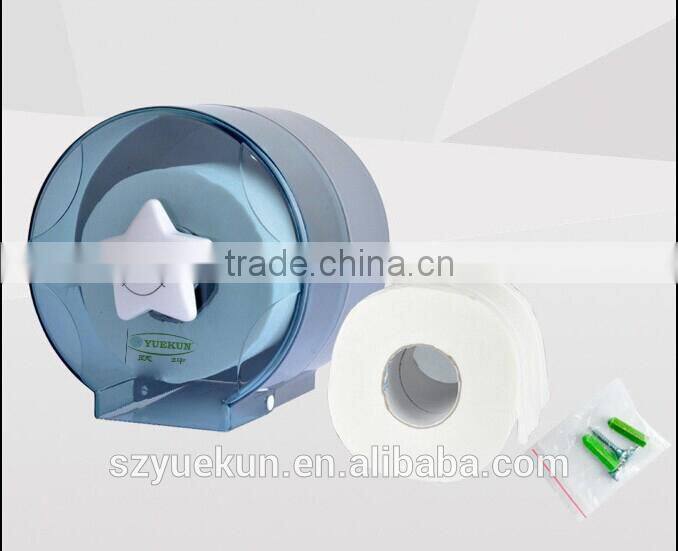 hang on wall roll paper anti-dust toilet wall mounted paper dispenser YK2088