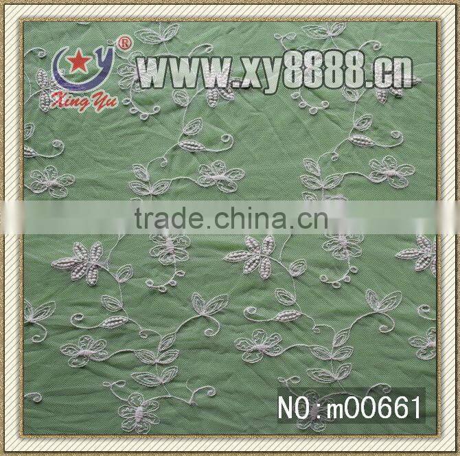 New Product for 2013 Embroidery Mesh Fabric