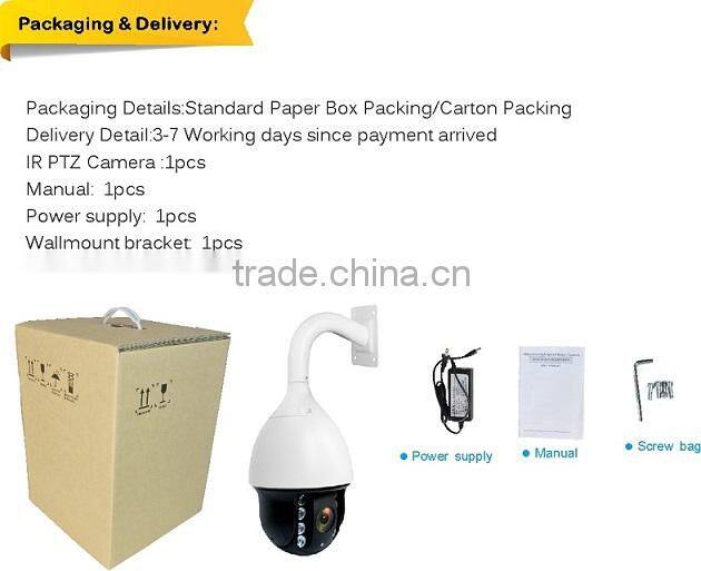Full HD 1080P high resolution camera, 2.0 Mp 27X Zoom Sony Sensor TVI ptz camera, IR 120M High Speed Dome Camera