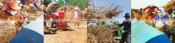 Lowest price efficient mini wheat thresher