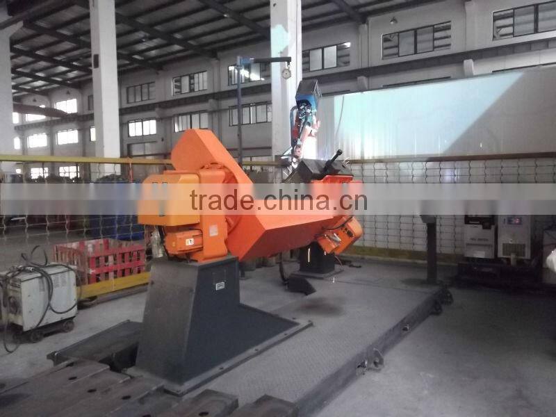 Robot welding parts