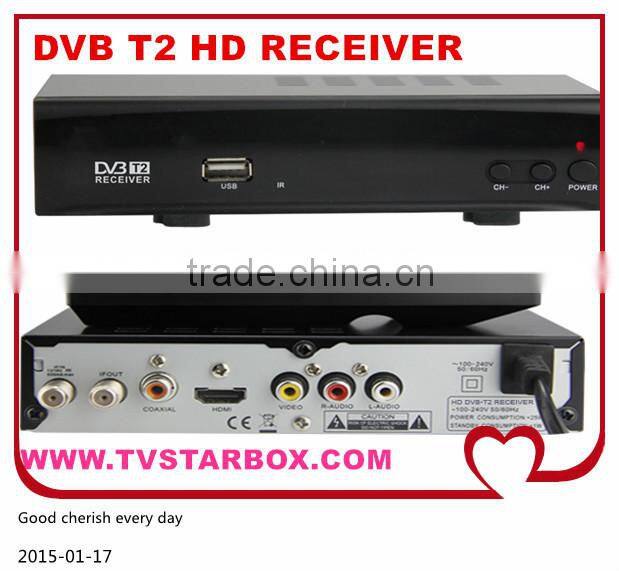 hot selling ali3821 chipset dvb t2 satellite receiver