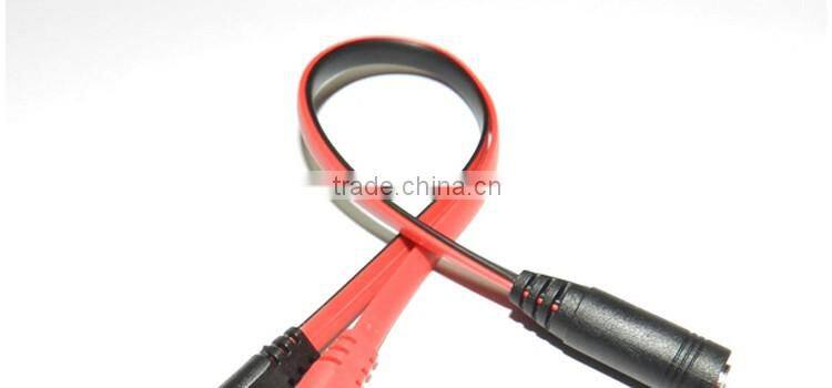 new products 2016 2 male 1 female 3.5mm heardphone y splitter aux/headphone cable free samples