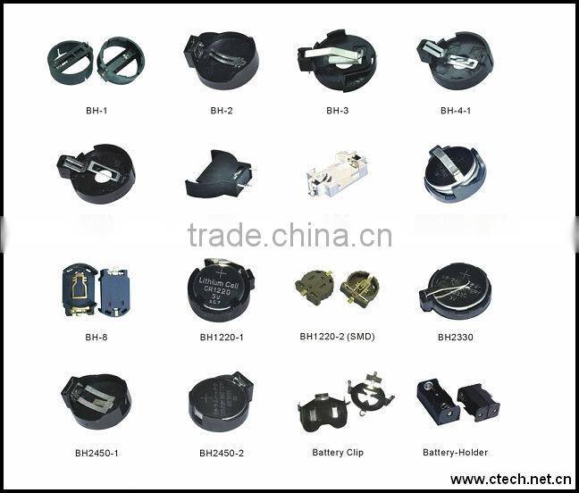 Battery holder for 1220 battery