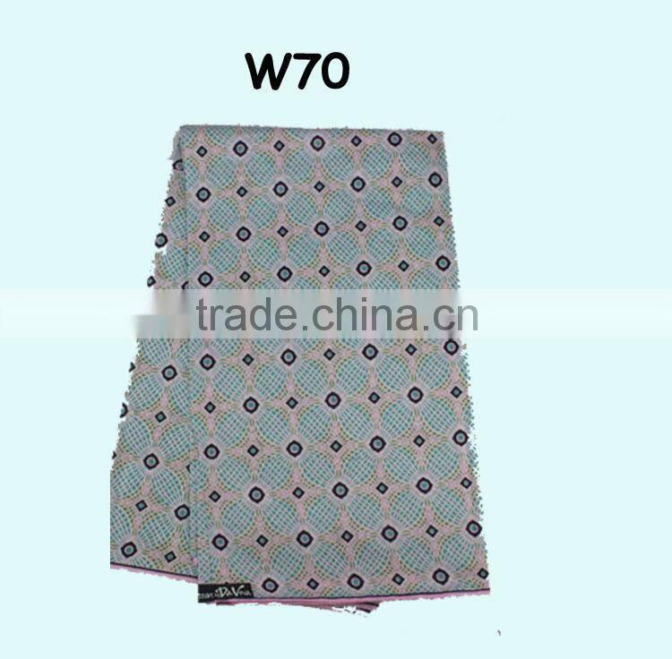 top quality 100% cotton real wax fabric in guangzhou W70