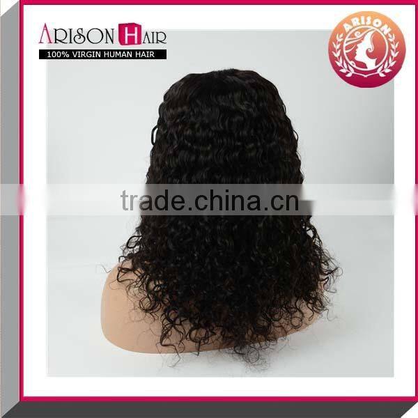 Factory wholesale 7A Grade human hair u part wig