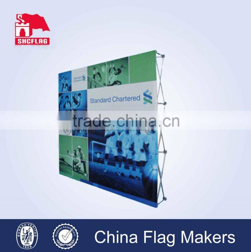 2015 new product advertising for trade show pop up display