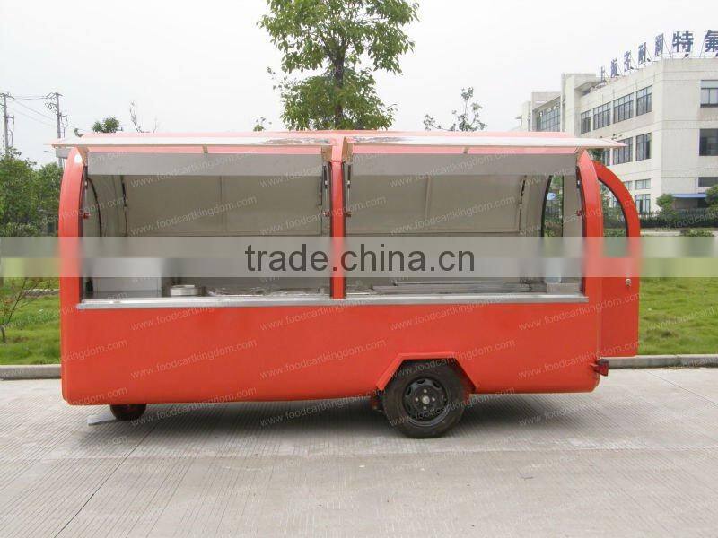 mobile food cart with wheels