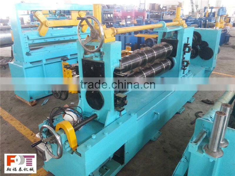 steel strip cutting and slitting machine