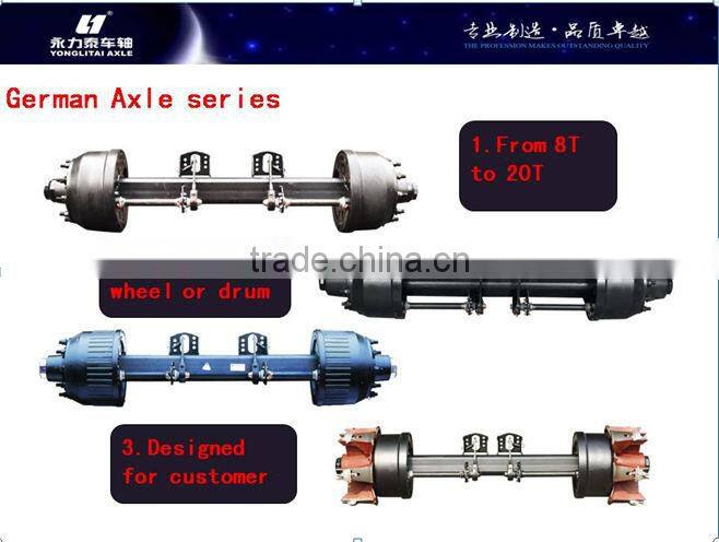 A single operation used 40ft flatbed container semi trailer