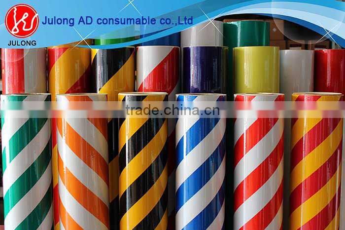 Good quality 1.24*45.7m twill reflective stickers film or trucks 3100 type Guangzhou