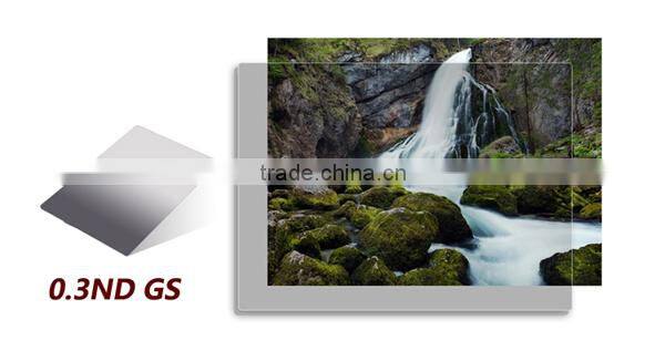 Resin Neutral Density Graduated Soft Edge 0.3, 0.6, 0.9 (3 Stop) Square Filter