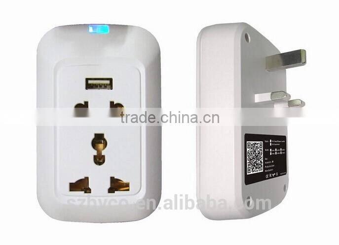 Tablet smartphone control/high property wireless wifi smart plug