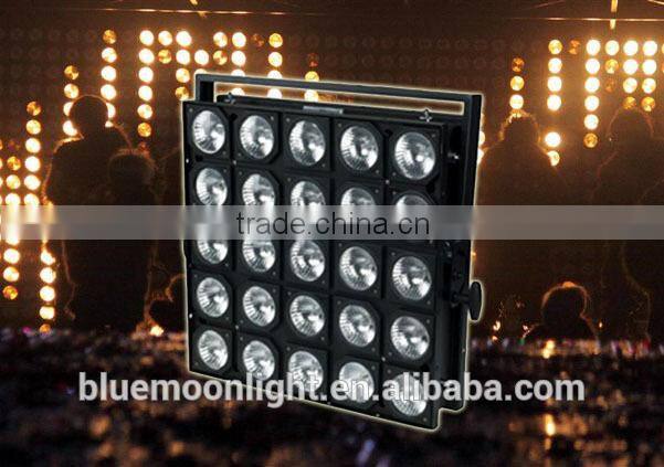 professional stage lighting 25pcs led matrix blinder light