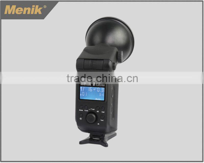 SJD-200 High-power Li-battery Speedlite,built-in lithium battery speedlite
