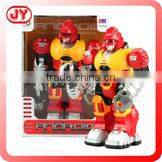 Multifunctional battery operated robot with light&sound