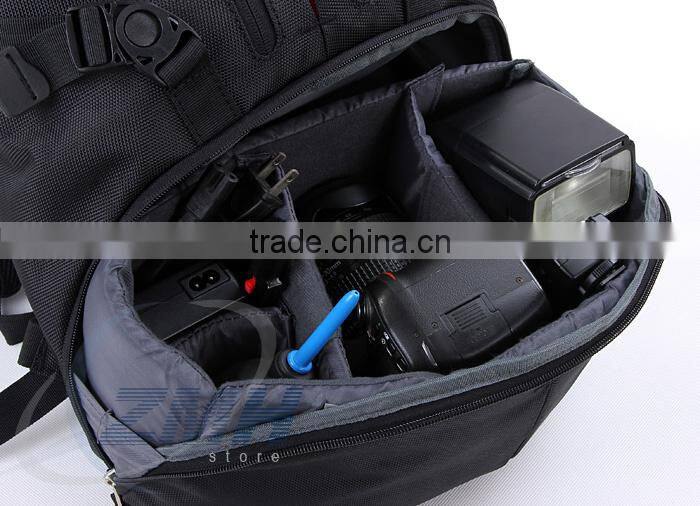 Fashion Digital Backpack Camera Bag for Canon EOS DSLR SLR Camera with Waterproof Cover