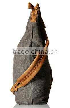 New women's classy looks cool simple style casual canvas handbag