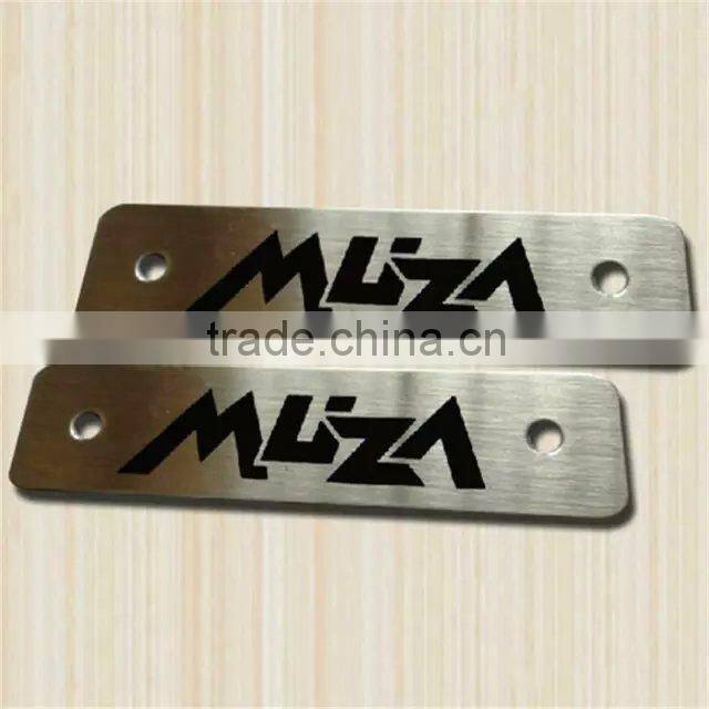 Professional OEM factory made art nameplates