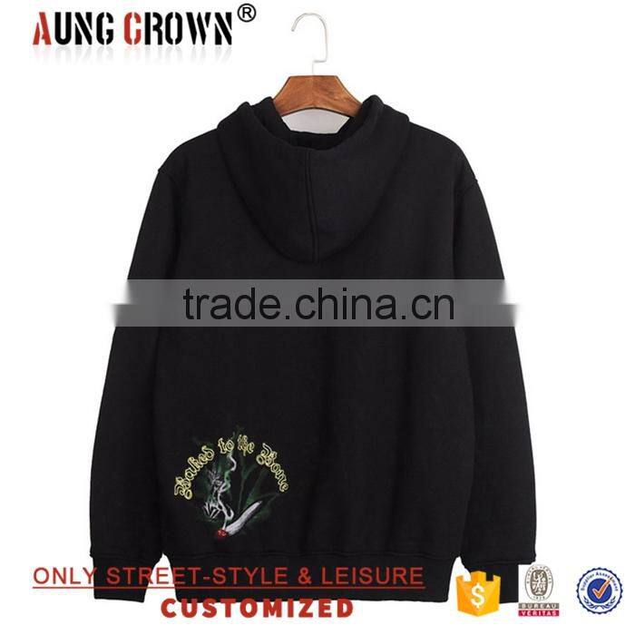 2016 New Style Small Quantities Custom Zip Up Hoodies