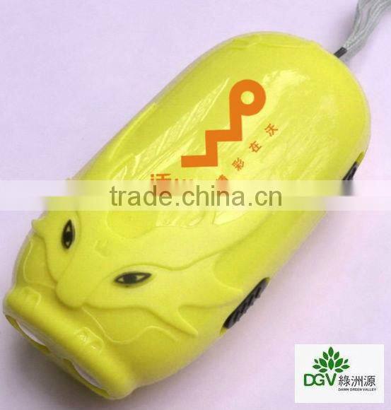 Dragon style-No Battery Hand Pressing Flashlight-Necessary article