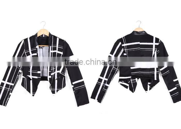 Casual Slim Fit Fashion Women Fall Jacket and Blazer