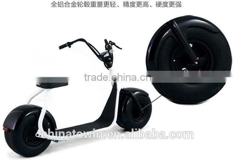 Big Wheel Kick Electric 800W Citycoco Mini Scooter Two Wheels Self Balancing