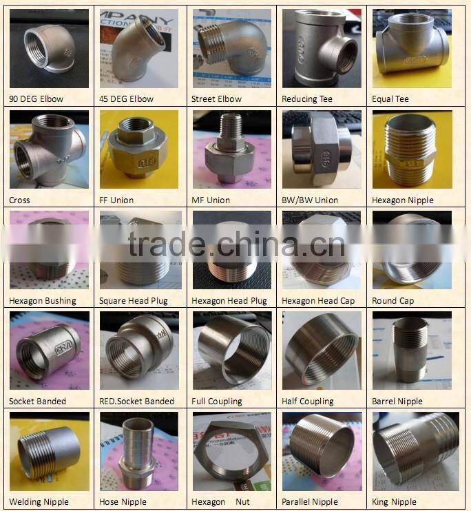 class 150lb steel pipe bushing hexagon