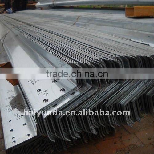 Galvanized steel unistrut channel/u channel/c channel