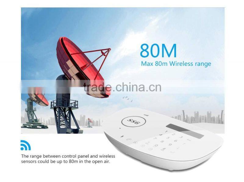 SSG T6L Talking Home Protection Security System GSM with SOS Button and Speaker