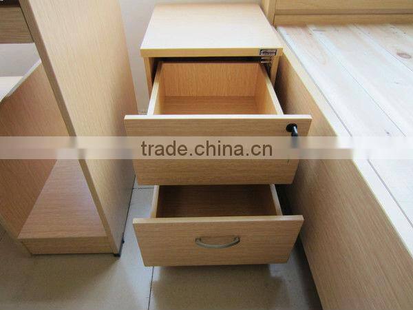 Simple design night stand 2 drawers wooden night stand bedroom set furniture wooden night stand