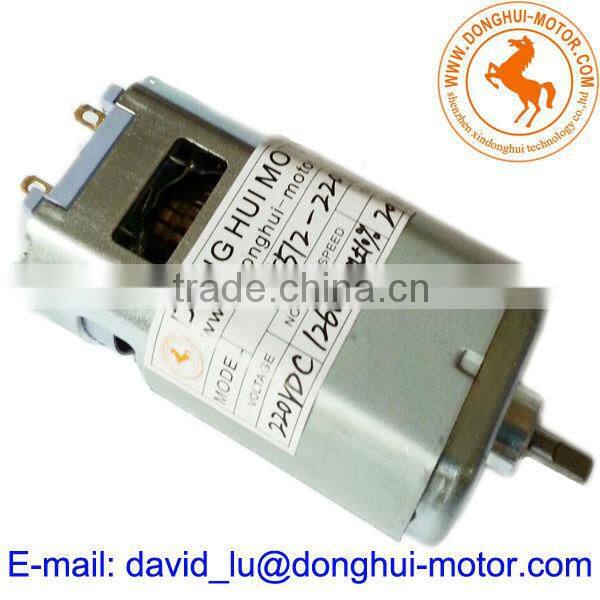 High Voltage Brushed Magnetic Motor
