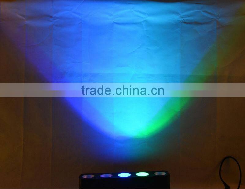 DMX stage light 3 in 1 led panel light 5x15w