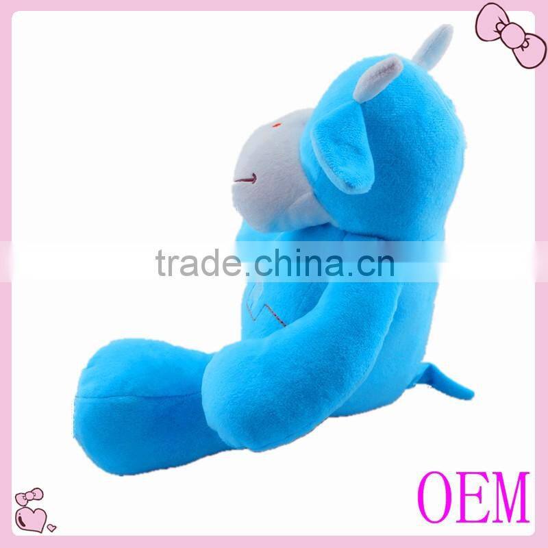 High Quality Stuffed plush blue cow