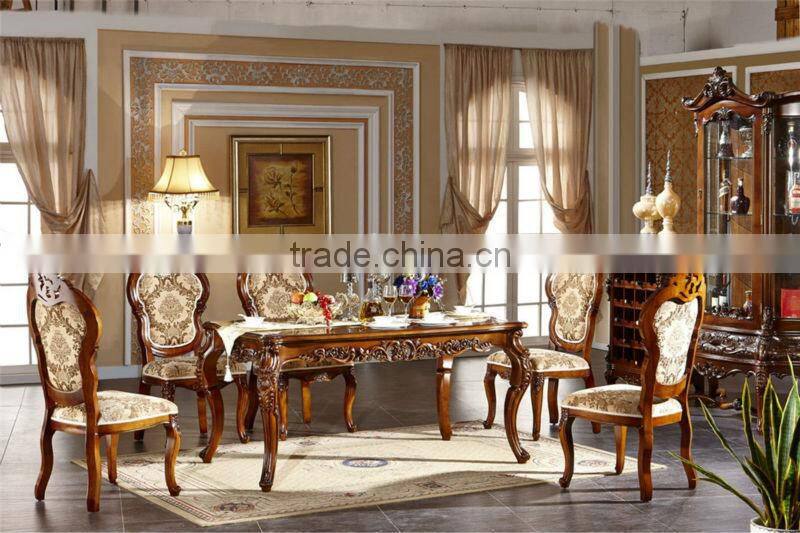rubber wood dining table and chairs sets,dining room furniture guangzhou